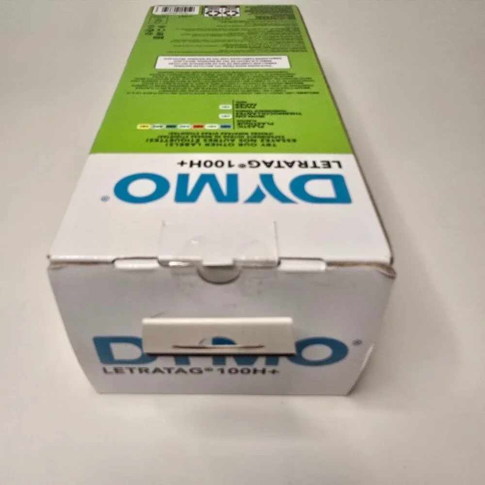 New! DYMO Label Maker + 3 Labeling Tapes | LetraTag 100H Handheld Label Maker